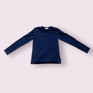 Moncler Navy Blue Long Sleeve Shirt